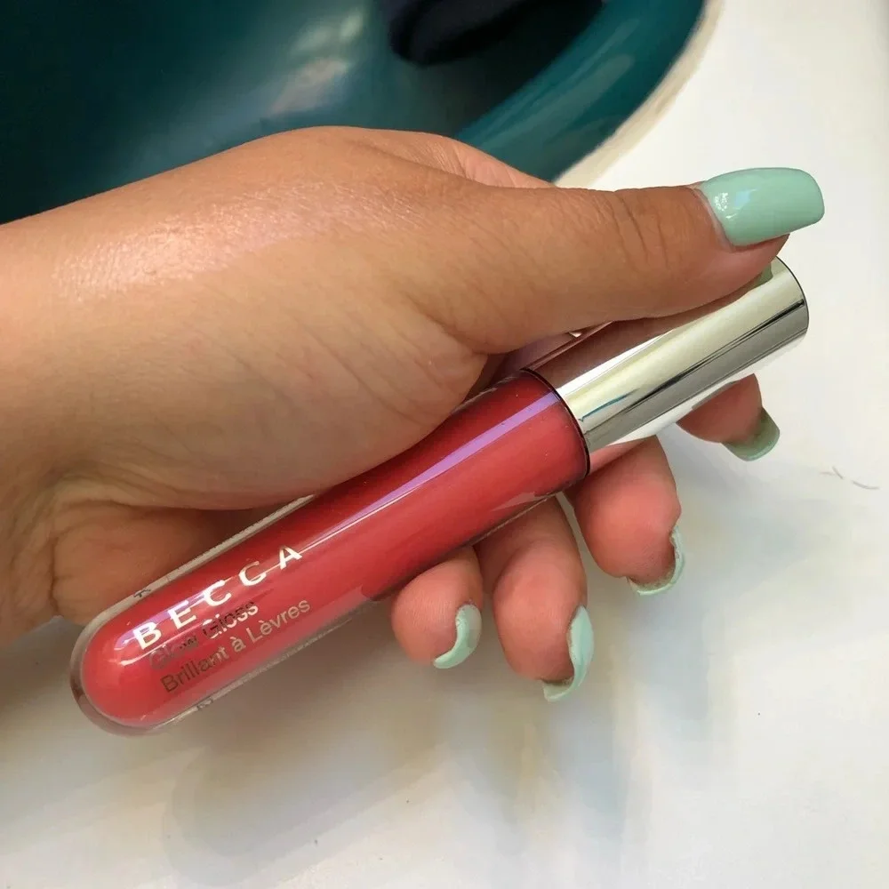 NIB BECCA TIGER LILY GLOW GLOSS